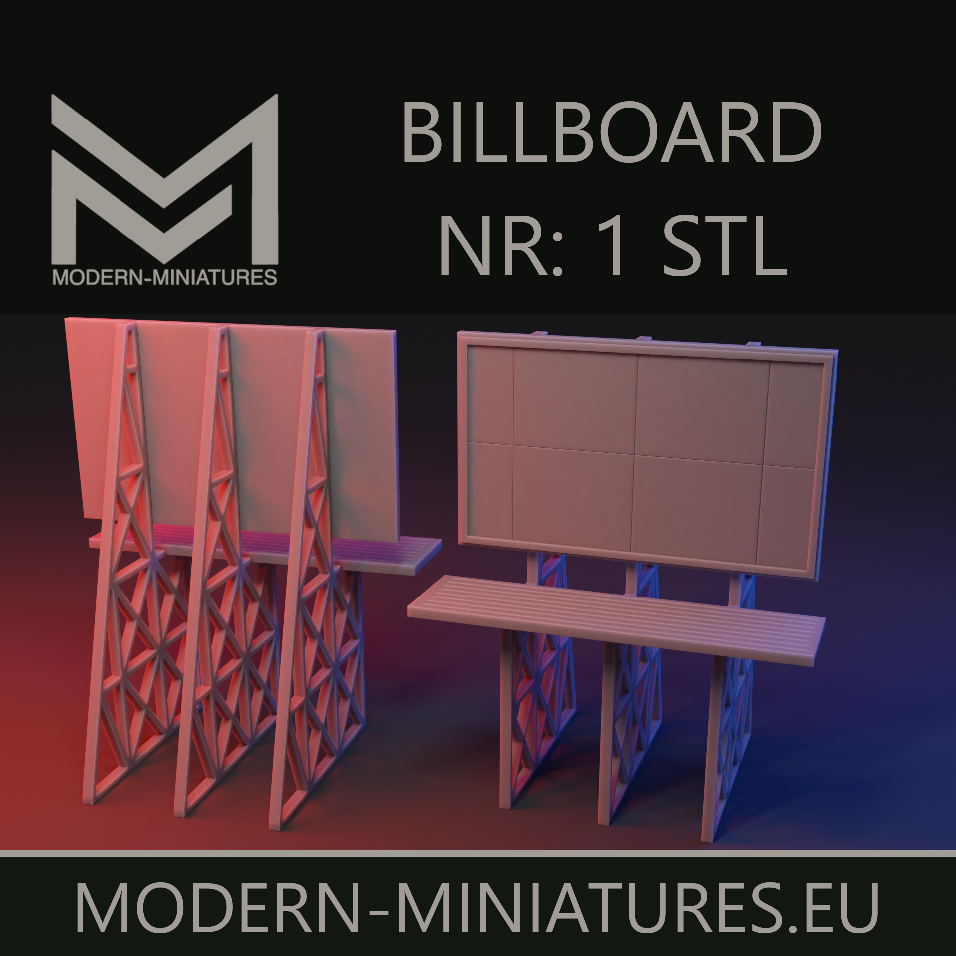 Billboard Nr: 1 easy print billboard